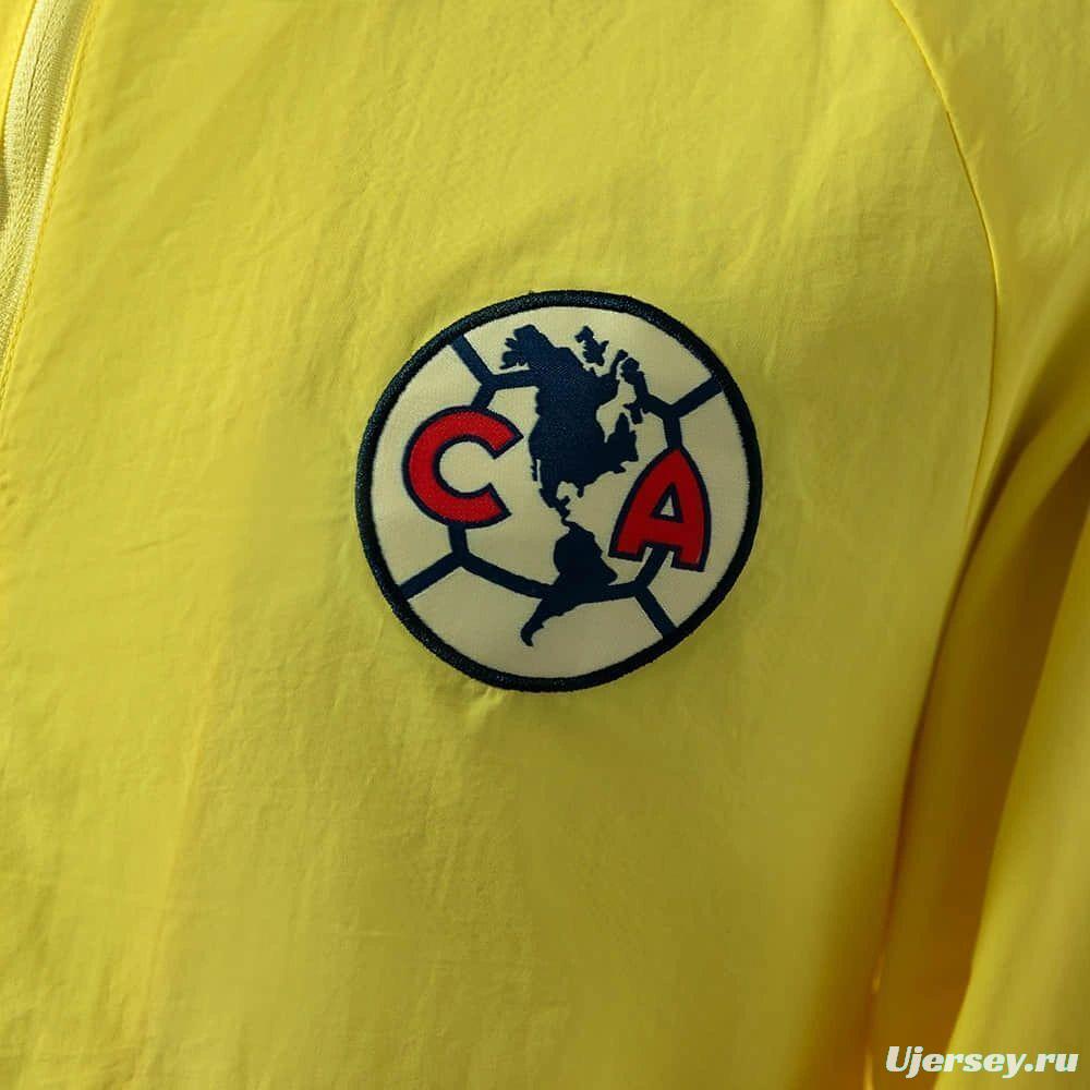 2026 Club America Yellow Jacket Windbreaker