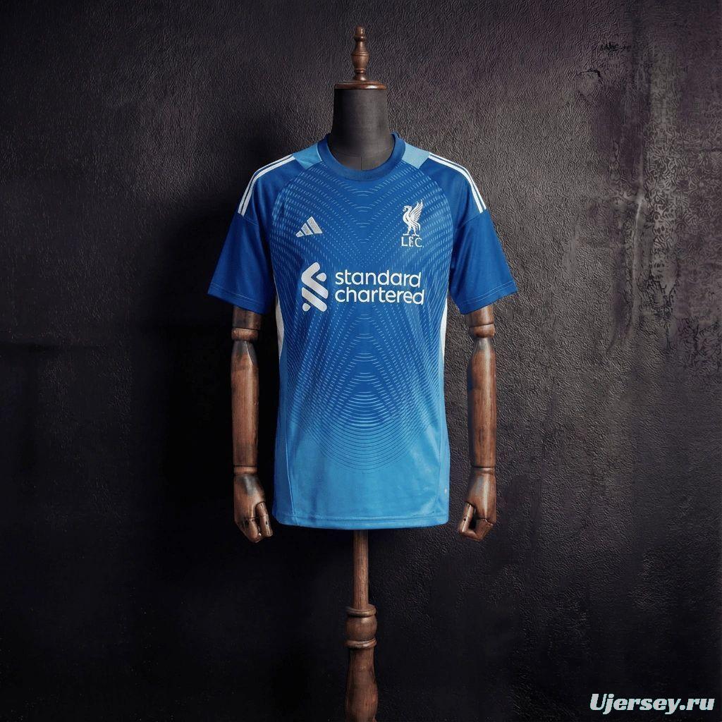 25/26 Liverpool Goalkeeper Blue Jersey