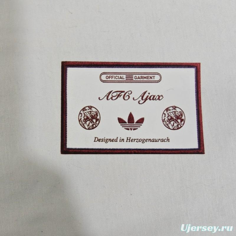 25/26 Ajax Embroidered Logo Hoodie 9 Colors