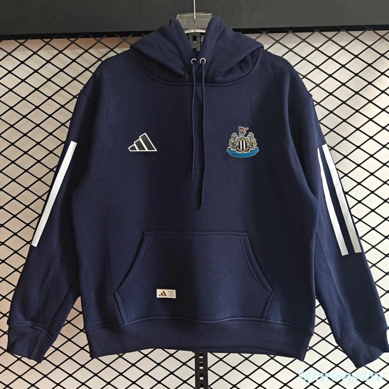25/26 Newcastle United Embroidered Logo Hoodie 9 Colors