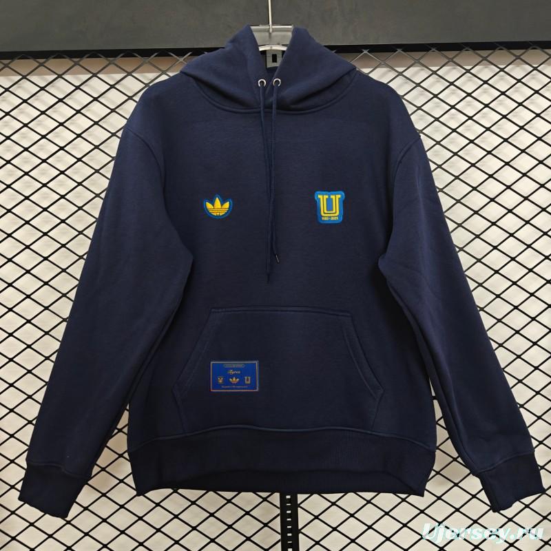 25/26 Tigres UANL Embroidered Logo Hoodie 9 Colors