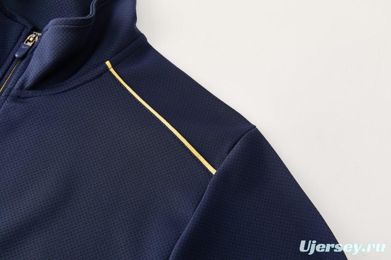2026 NIKE Navy Full Zipper Jacket + Long Pants
