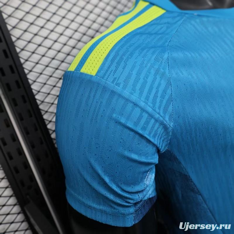 2026 Player Version Spain Away Blue Jersey