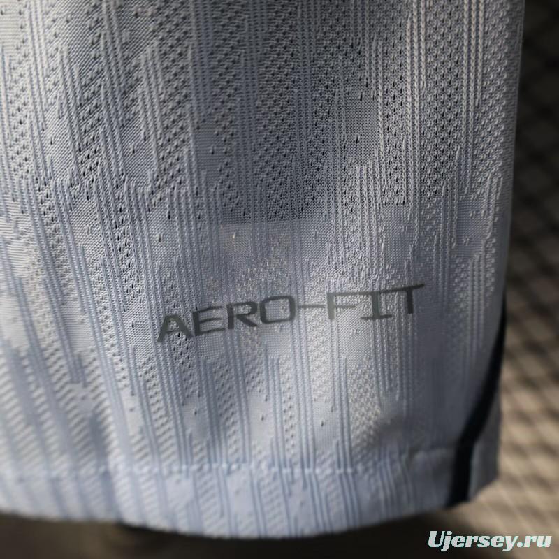 2026 Player Version Uruguay Light Blue with White Collar Long Sleeve Jersey