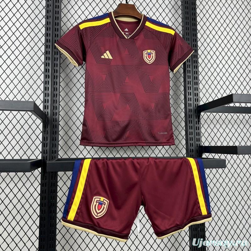 2026 Kids Venezuela World Cup Home Kit