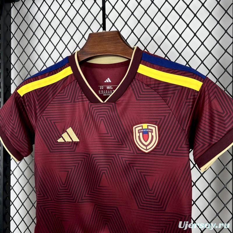 2026 Kids Venezuela World Cup Home Kit