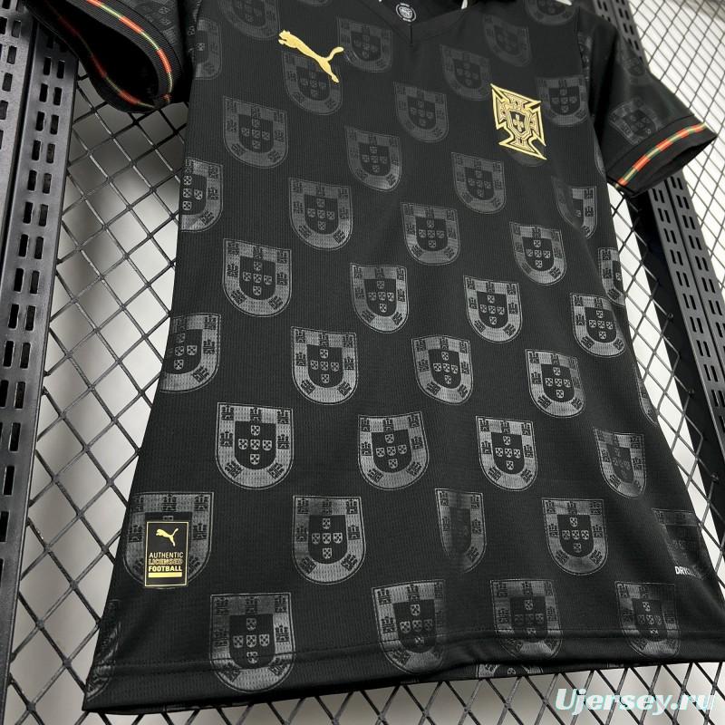 2026 Womens Portugal Black Special Jersey