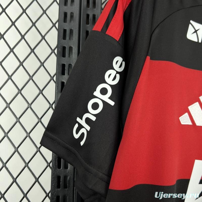 2026/27 Mens Flamengo Home All Sponsors Jersey