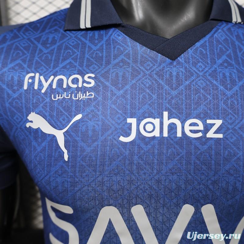 Player Version 26/27 Al-Hilal Home Blue  Jersey