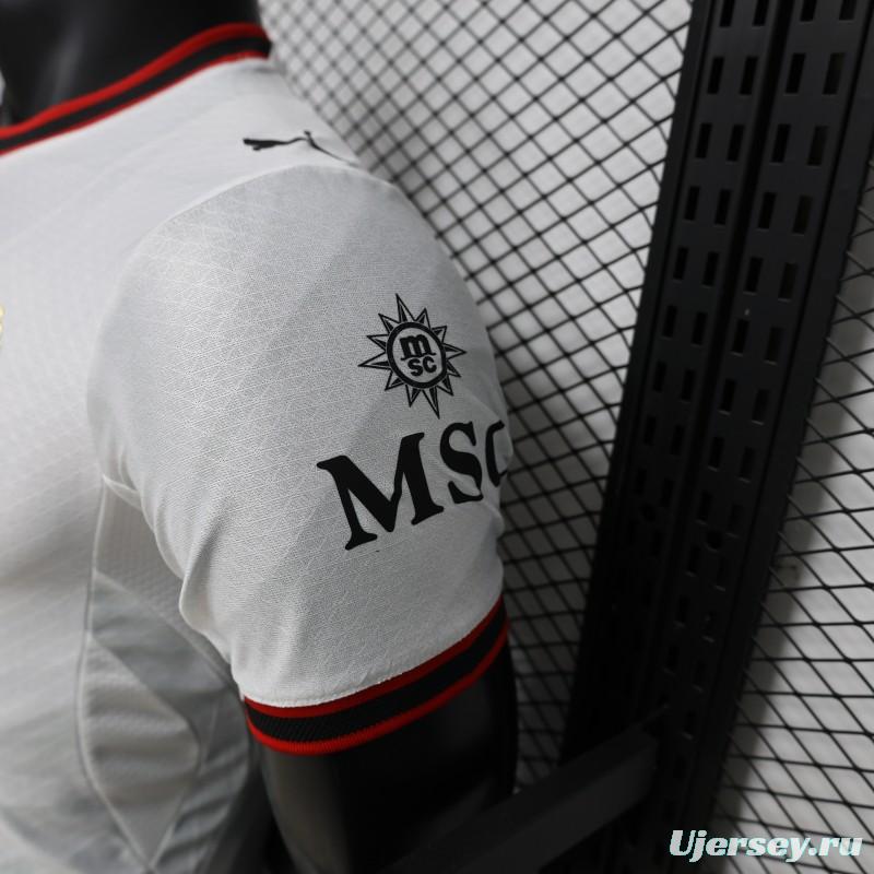 Player Version 26/27 AC Milan Away White Jersey