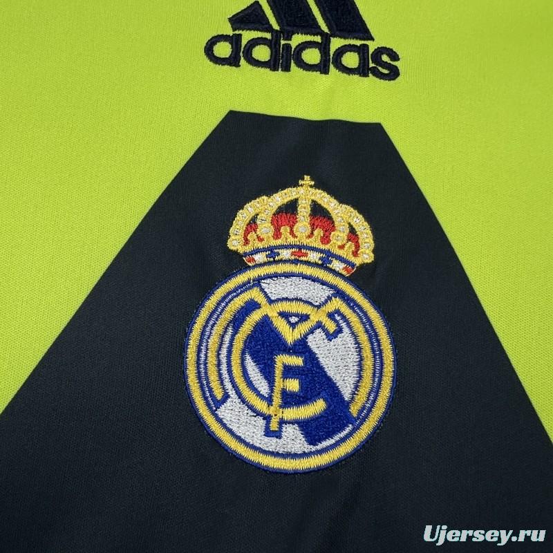 1999/00 Retro Real Madrid Goalkeeper Long Sleeve Jersey