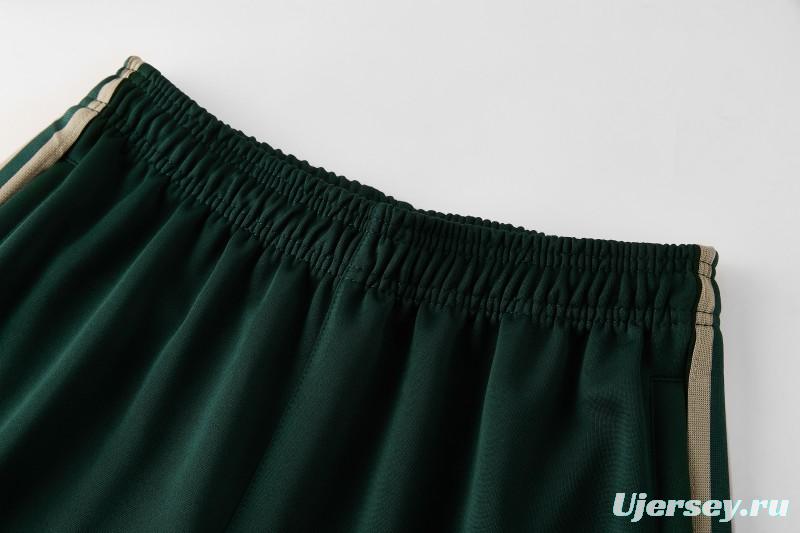 2026 Adidas Navy Green  Full Zipper Jacket + Long Pants