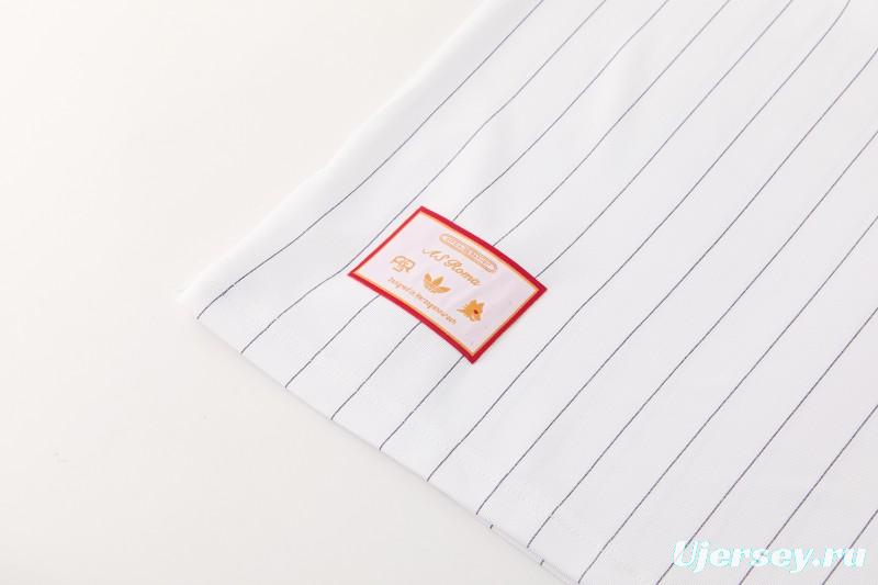 26/27 AS Roma White Short Sleeve+Soccer Shorts