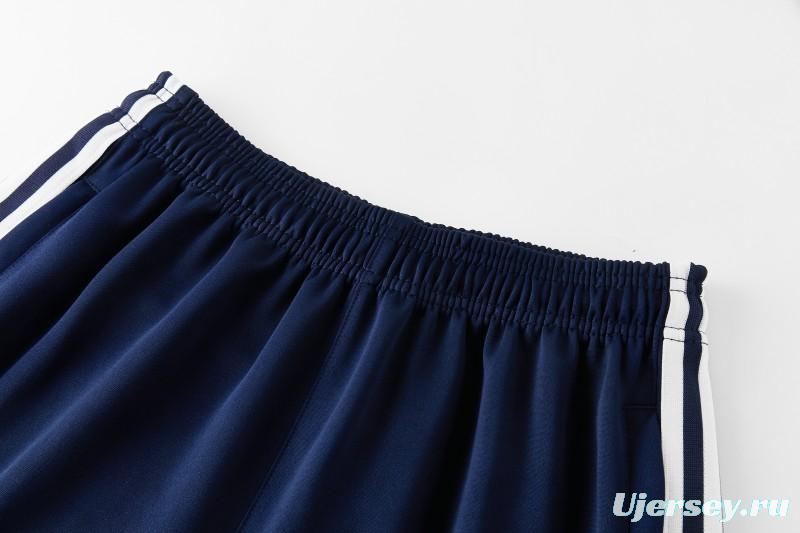 2026 Adidas Navy Blue Full Zipper Jacket + Long Pants