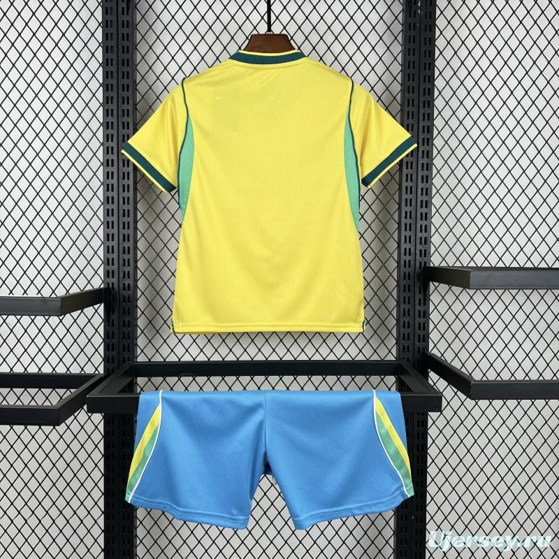 2026 Kids Brazil World Cup Home Kit