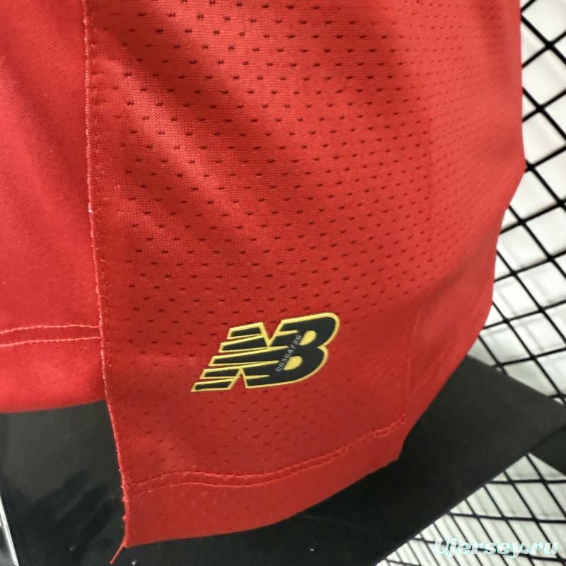 Player Version 26/27 Deportivo Toluca FC New Balance Home Deep Red White Jersey