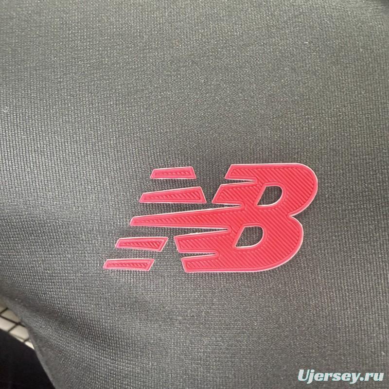 Player Version 25/26 Deportivo Toluca FC Black Goalkeeper Long Sleeve Jersey with Polo Collar