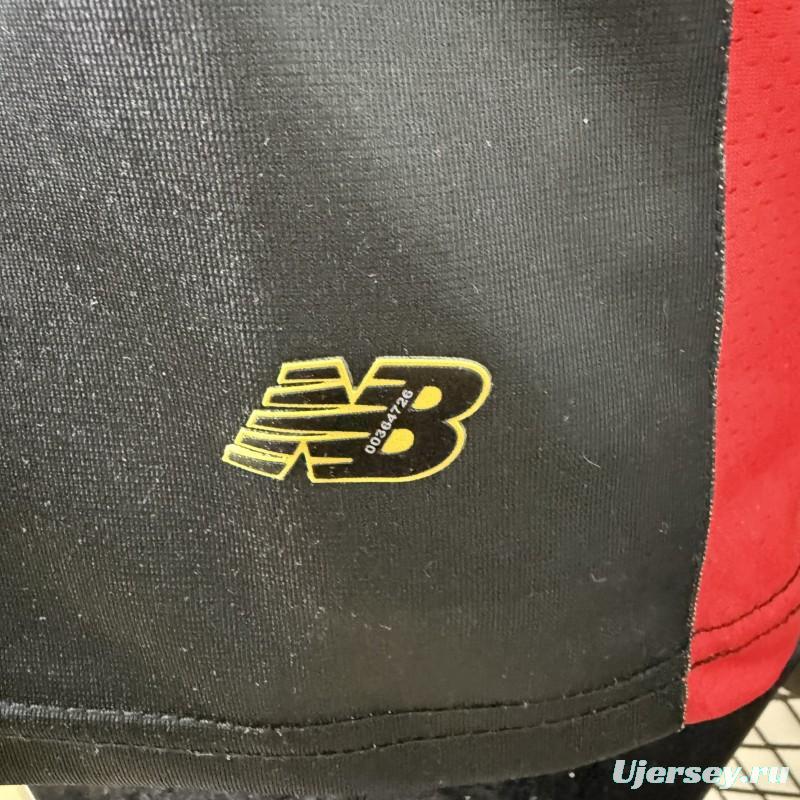 Player Version 25/26 Deportivo Toluca FC Black Jersey with Polo Collar