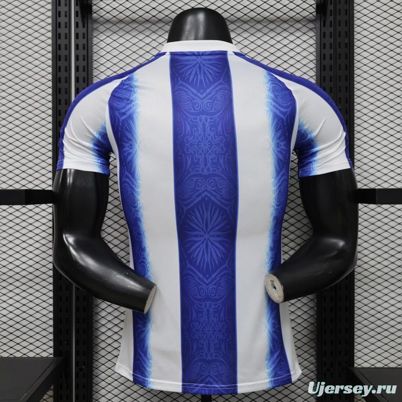 Player Version 2026 Argentina Blue & White Stripe Home Jersey