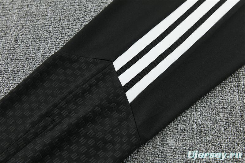 2026 Inter Miami CF Black & White Half Zipper Jacket Tracksuit + Long Pants