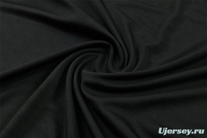 2026 Netherlands Black & Orange  Half Zipper Jacket Tracksuit + Long Pants