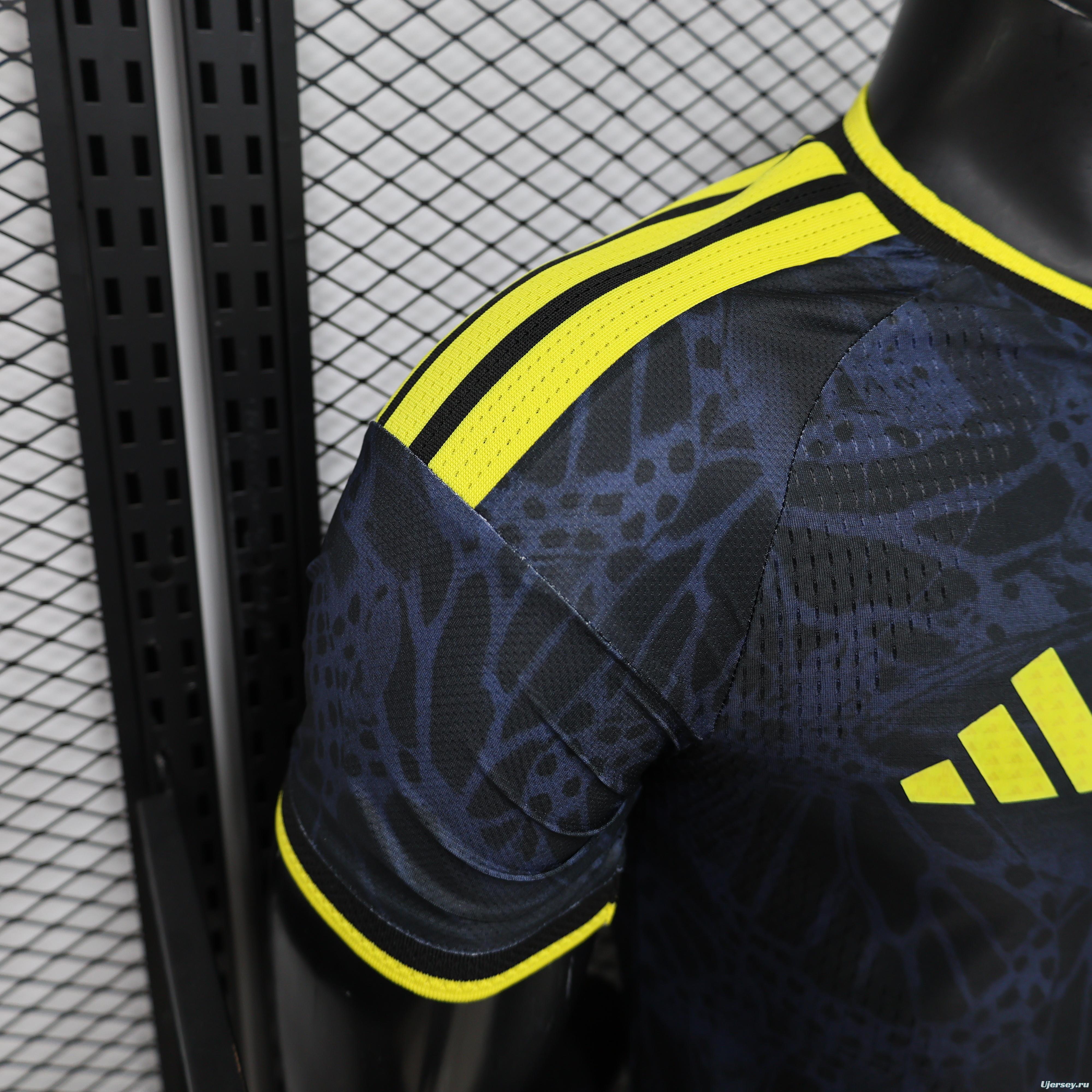 Player Version 26/27 Colombia Away  Navy Blue & Yellow Special Edition Jersey