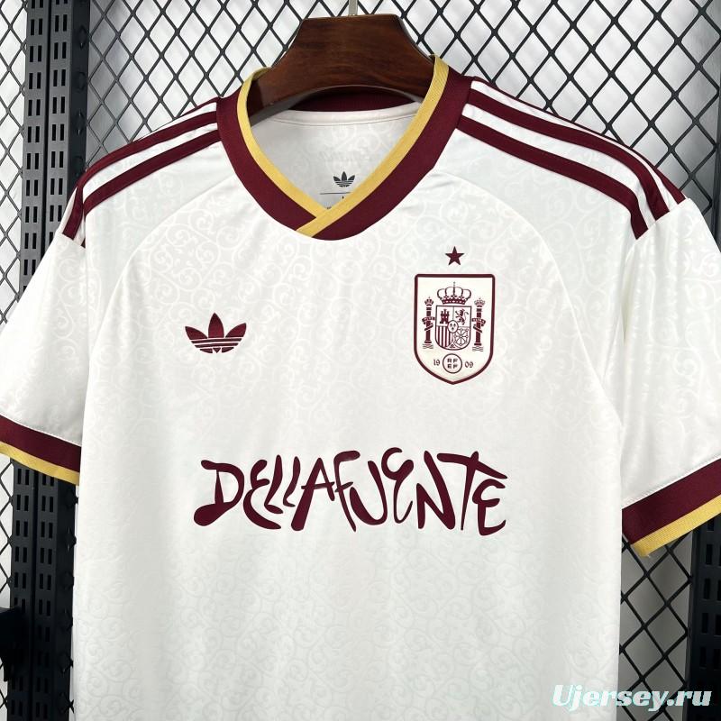 2026 Mens Spain X Dellafuente World Cup Away Jersey