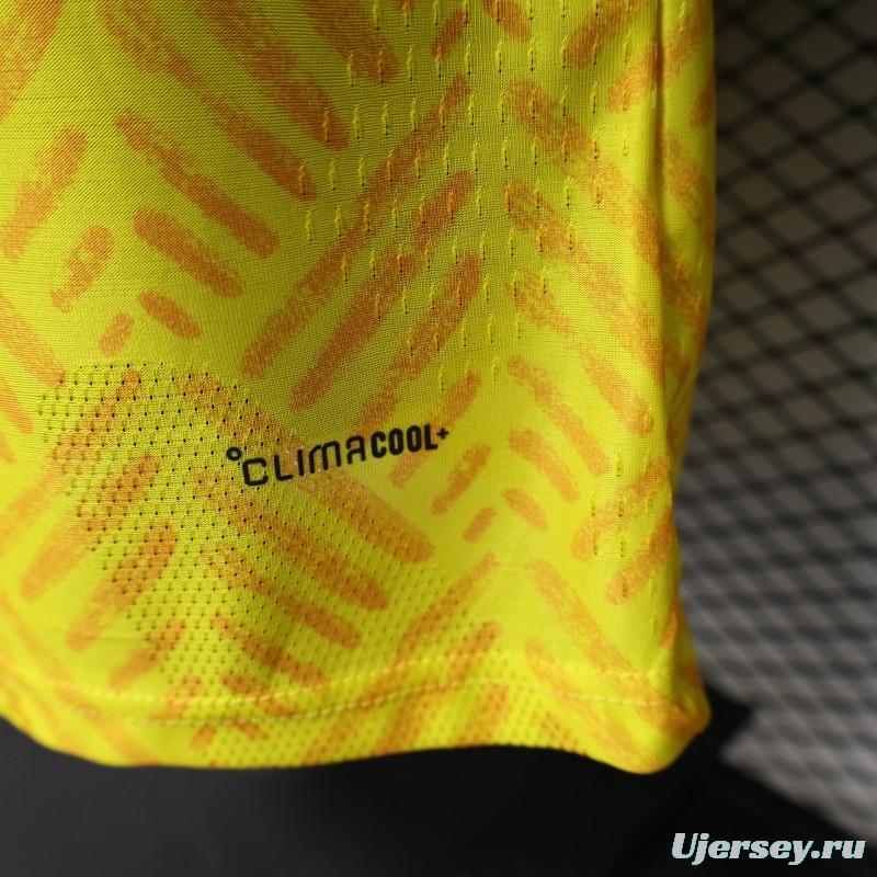 Player Version 26/27 South Africa Yellow & Green  Home Jersey (Adidas)