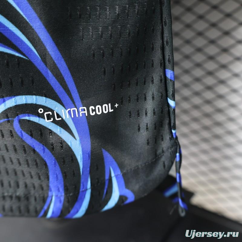 Player Version  26/27  Argentina  Black & Blue  Long Sleeve Jersey