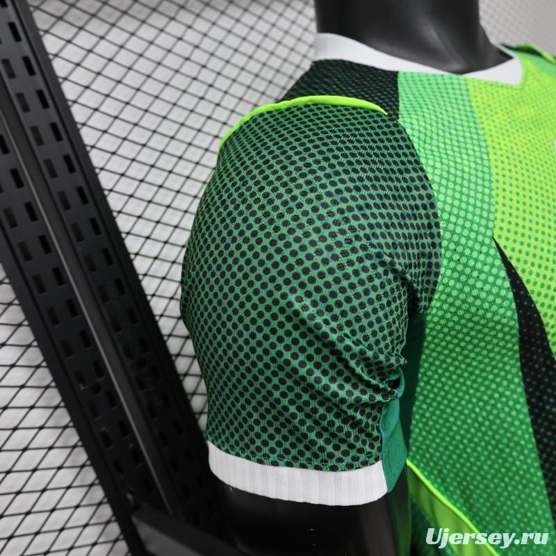 Player Version 26/27 Nigeria Volt Green & Dark Green  Home Jersey