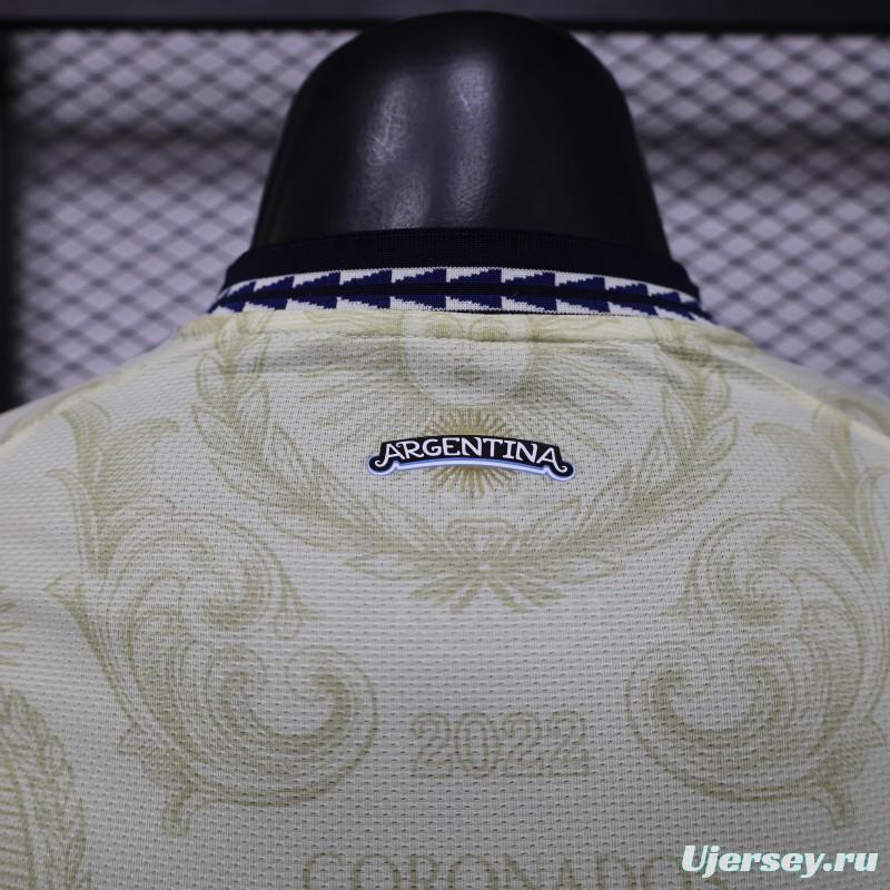 Player Version 26/27 Argentina  Champagne Special Edition Jersey