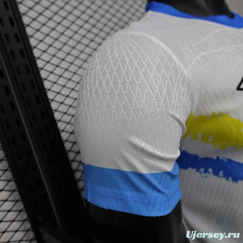 Player Version 26/27  DR Congo  White & Sky Blue  Special Edition Away Jersey
