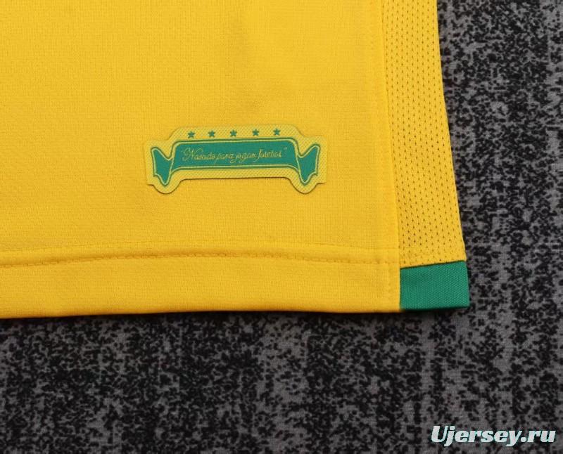 Retro Kids 2006 Brazil Home Jersey