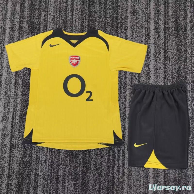 Retro Kids 05/06 Arsenal Away Jersey