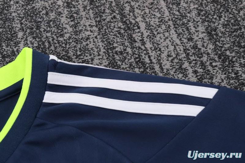 Retro Kids 10/11 Real Madrid Away Navy Jersey