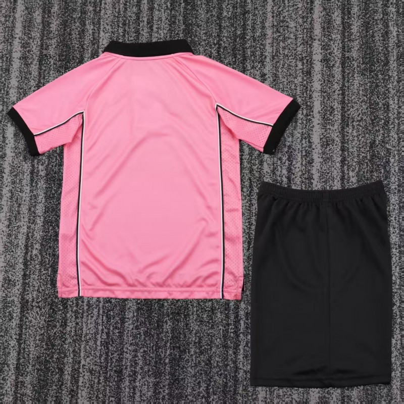 Retro Kids 97/98 Juventus Pink Away Jersey
