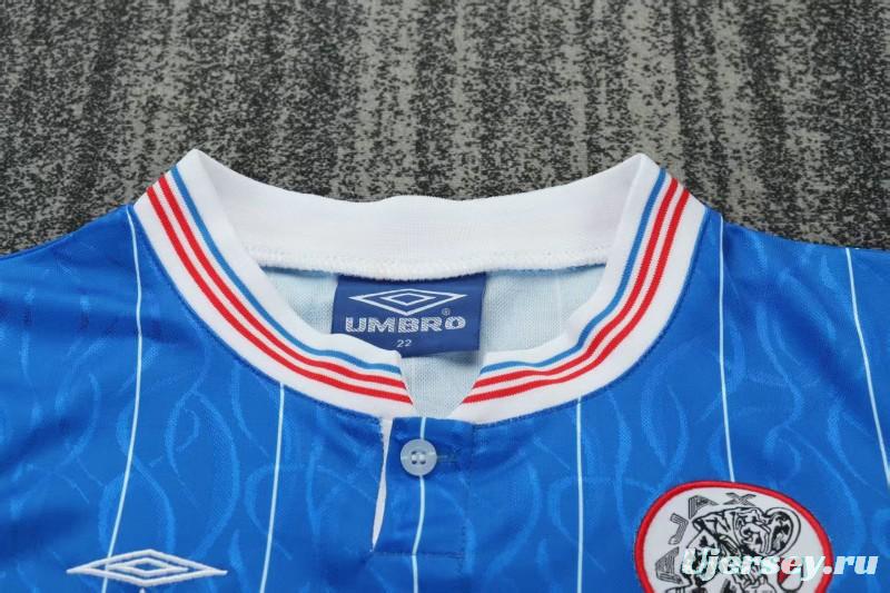 Retro Kids 89/90 Ajax Away Jersey