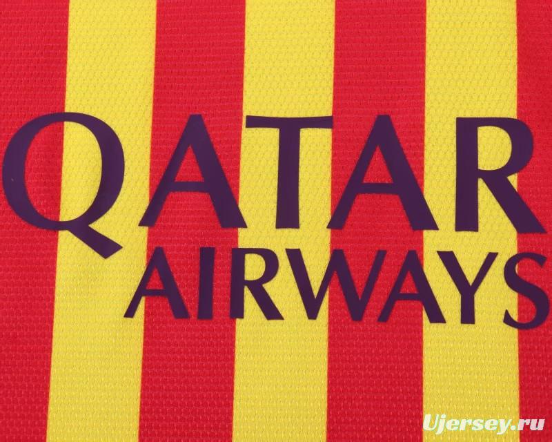 Retro Kids 13/14 FC Barcelona Away Jersey