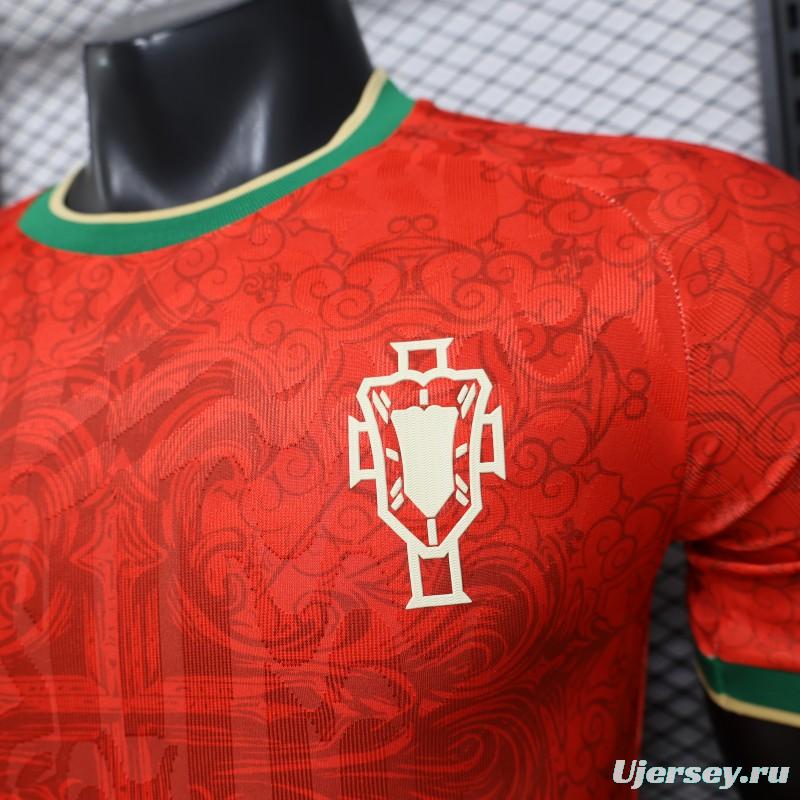 Player Version 2026 Portugal Home Red Special Edition Jersey