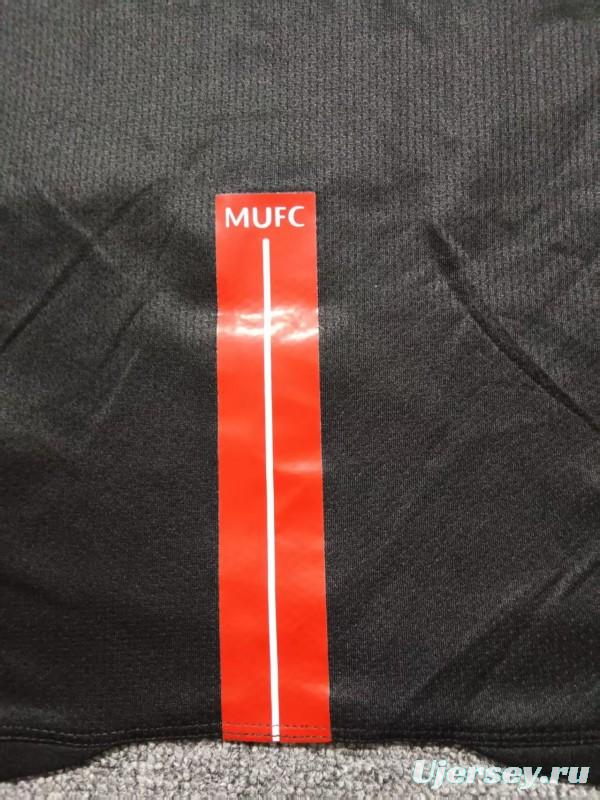 Retro Kids 07/08 Manchester United Away Long Sleeve Jersey