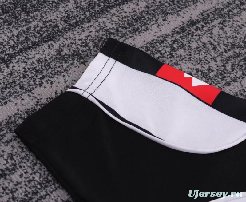 Retro Kids 02/03 Juventus Black White Home Jersey