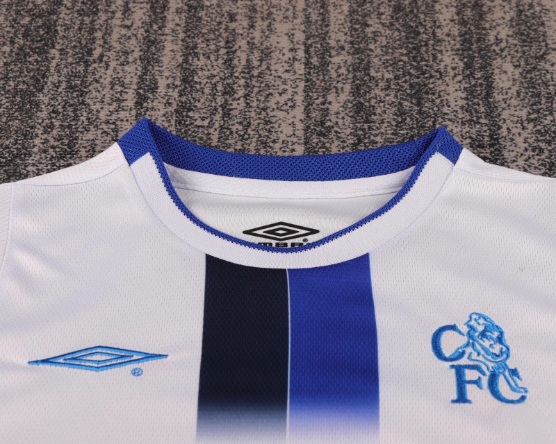 Retro Kids 03/05 Chelsea White Away Jersey