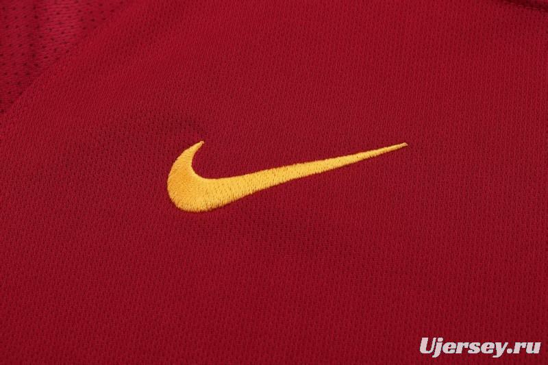 Retro Kids 17/18  AS Roma Home Jersey