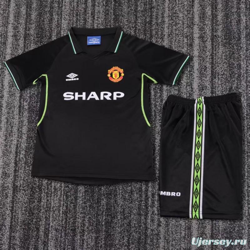 Retro Kids 98/99 Manchester United Third Jersey