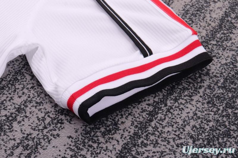 Retro Kids 98/99 Manchester United White Commemorative Jersey