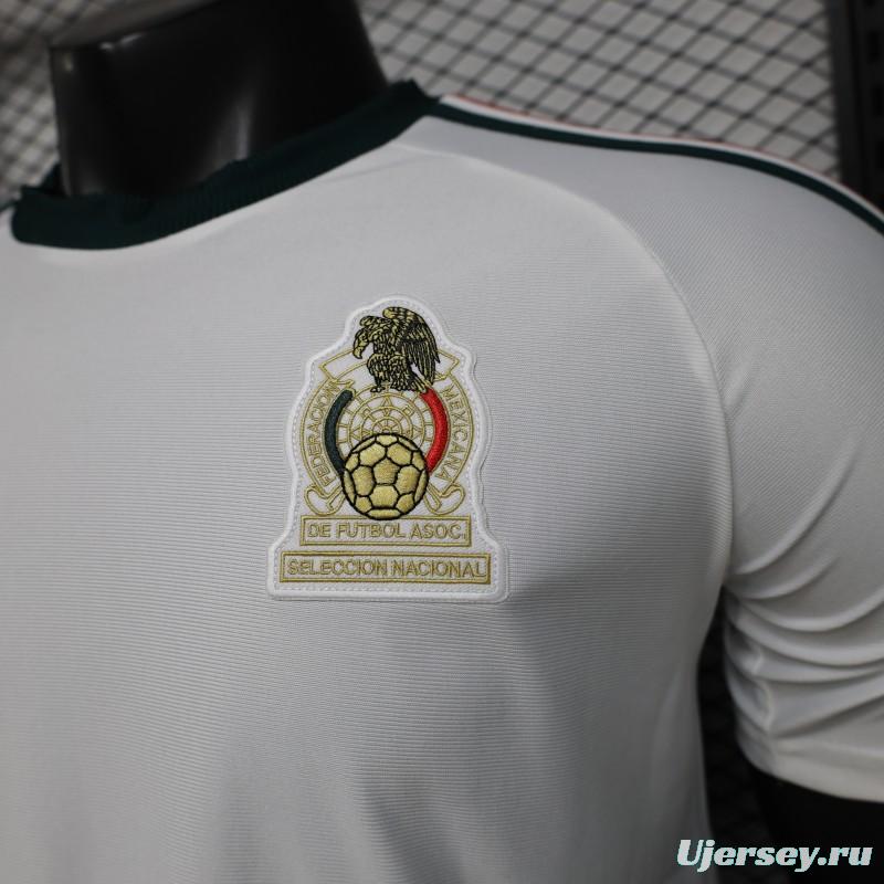 Player Version 2026 Mexico Away White Jersey
