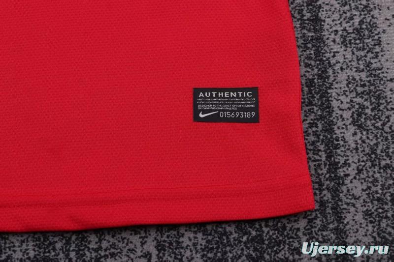 Retro Kids 13/14 Manchester United Red Home Jersey