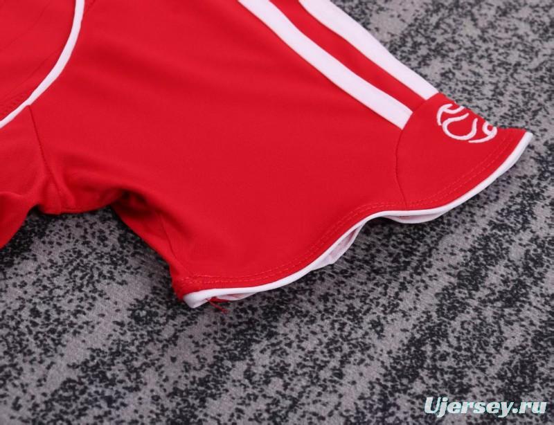 Retro Kids 06/08 Liverpool Red Home Jersey