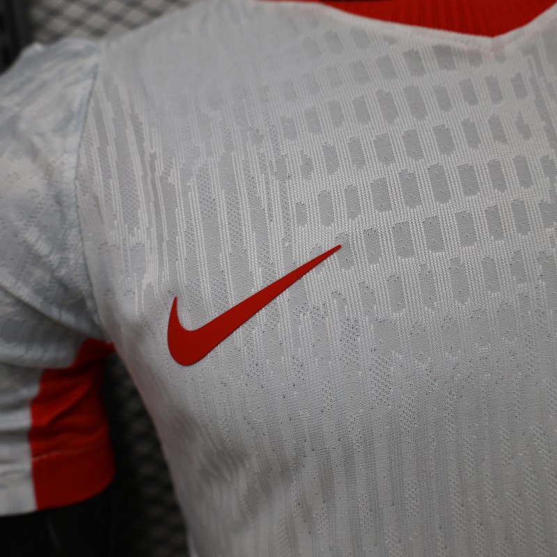 Player Version 2026 Poland Home White  Jersey