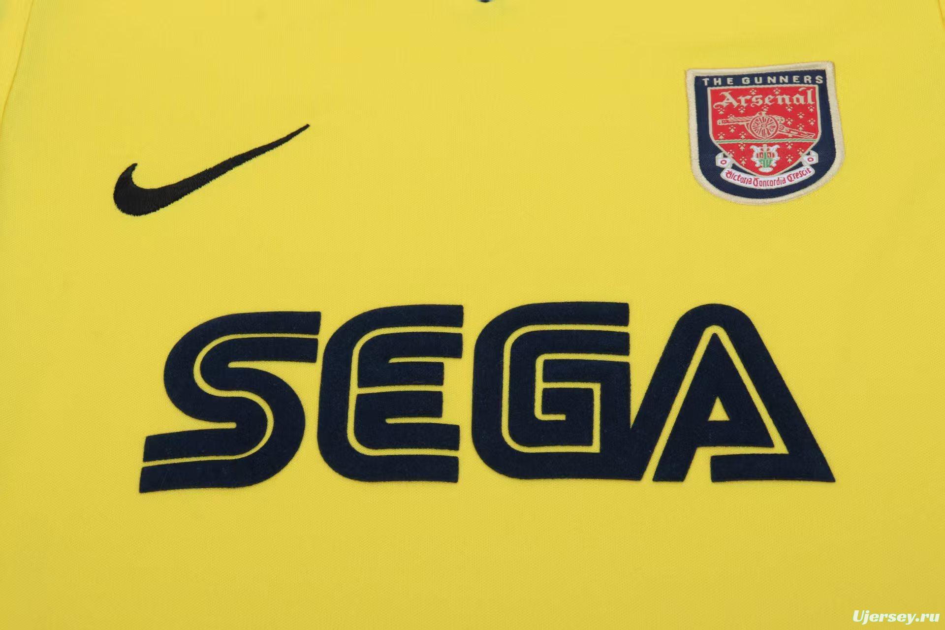 Retro Kids 00/01 Arsenal Away Jersey